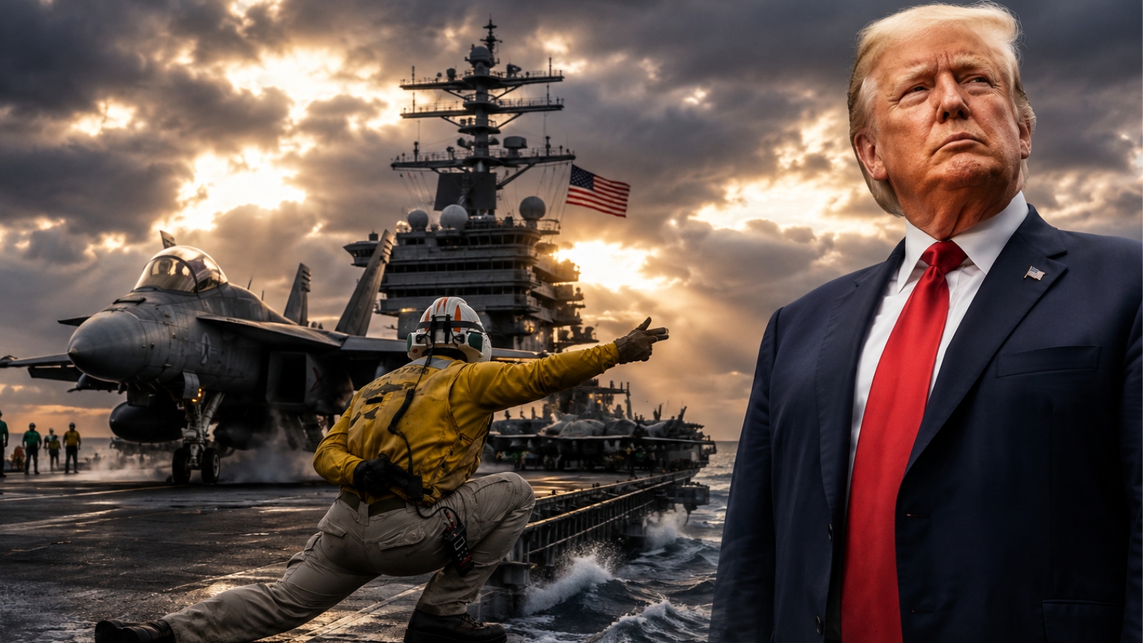 USS Abraham Lincoln's 'grueling deployment': Trump says it was 'not nearly long enough'
