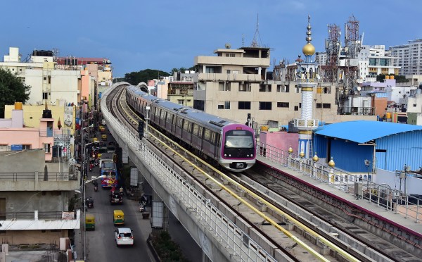 Bengaluru’s 96-km-long Namma Metro that began operations in 2011.