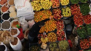July household inflation little changed at 4.45%, food prices rise