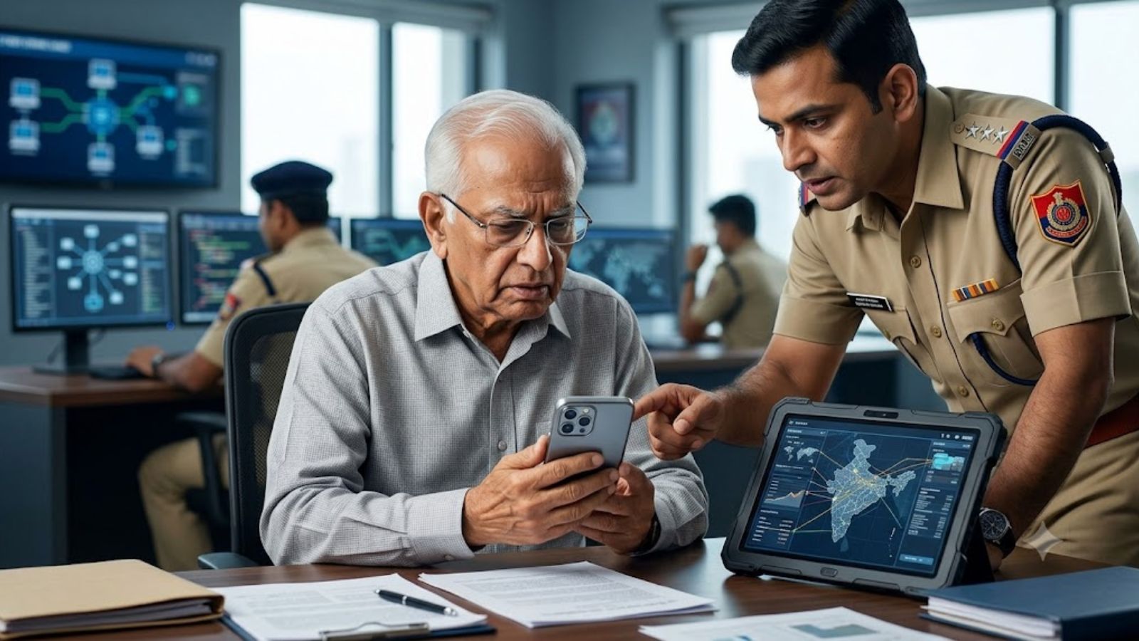 How 88-year-old man's stolen phone led Delhi Police to interstate financial fraud