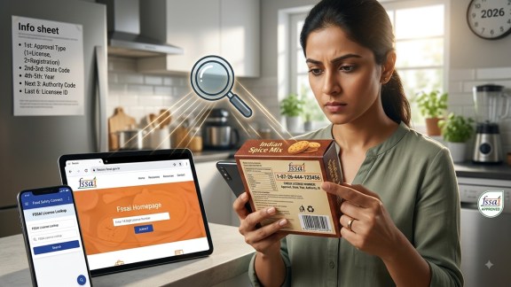 Check your FSSAI number