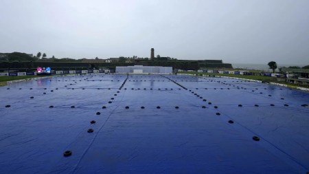 Rain showers could affect play on Day 1 of the India vs Sri Lanka Test in Galle. (AP Photo)