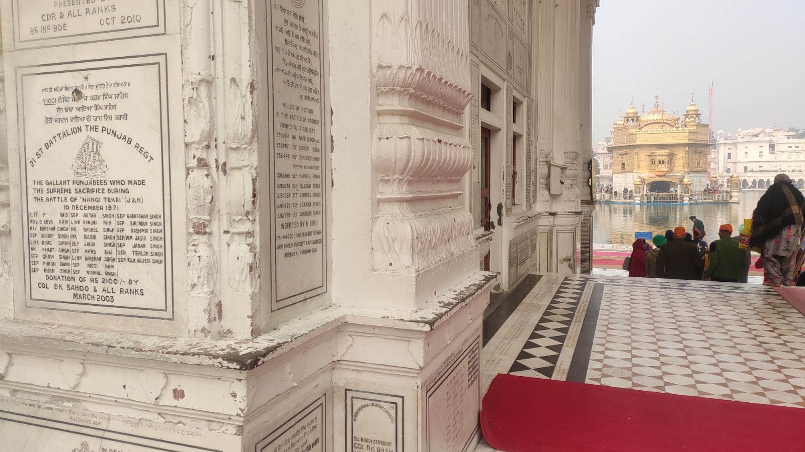 Renovation inside Golden Temple complex: Installation of modern tiles continues despite discontinuation claims by SGPC