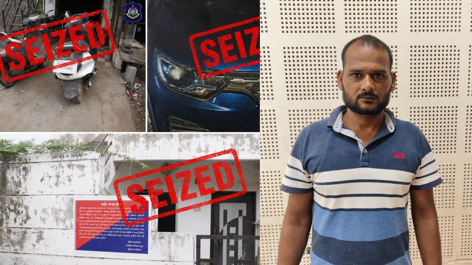 Rs 15 lakh house, 6 lakh car: Gujarat cops seizure from Bihar drug smuggler