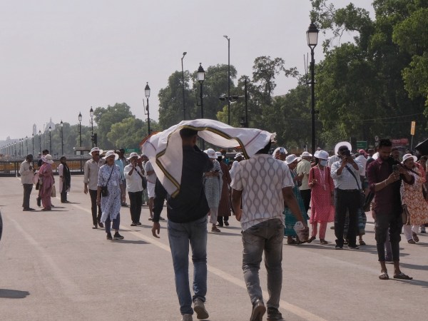 During a heatwave in Delhi. Express file