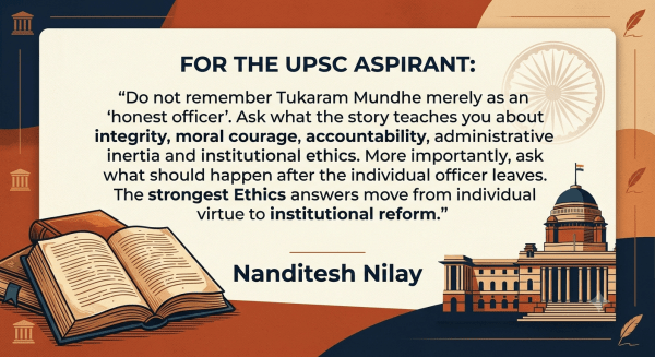ias tukaram upsc ethics