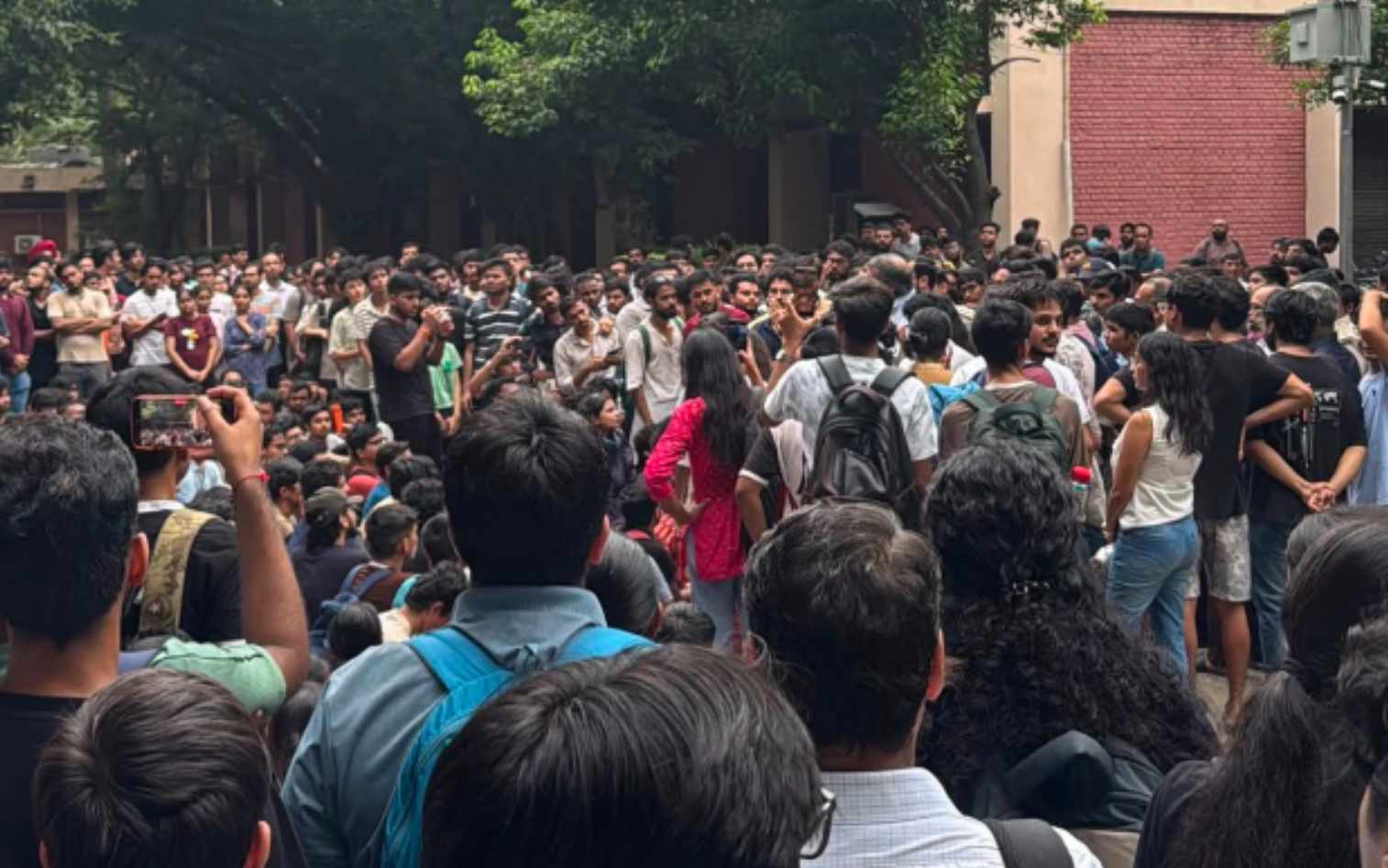 ‘We are here after 8 deaths’: Rare protest at IIT Delhi after student’s suicide sparks anger