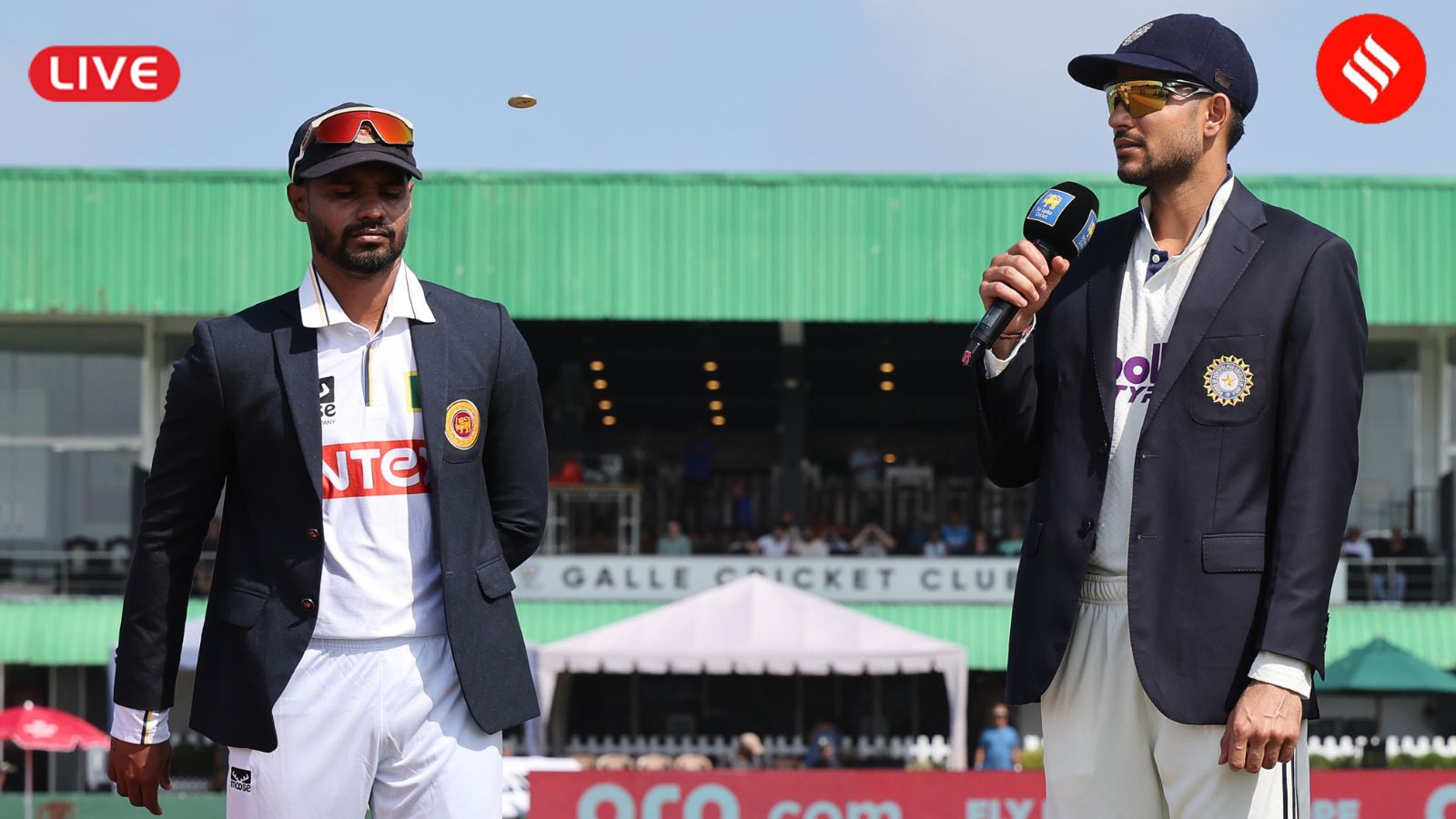 IND vs SL Live Score, 1st Test: India opts to bat first vs Sri Lanka in Galle