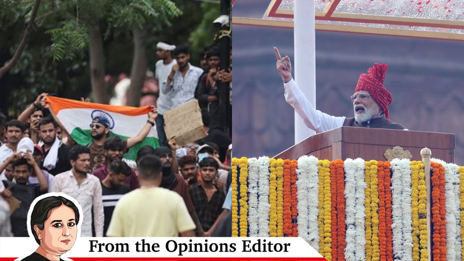 Vandita Mishra writes: The day after I-Day, snapshots of freedom and unfreedom Vandita Mishra writes: The day after I-Day, snapshots of freedom and unfreedom