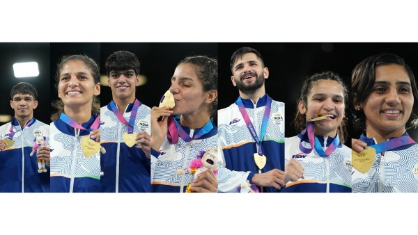 The seven gold medals and three silver won by the pugilists makes India the top boxing contingent at the 2026 Commonwealth Games and sets up the Ahmedabad edition four years hence rather well. (AP Photo)
