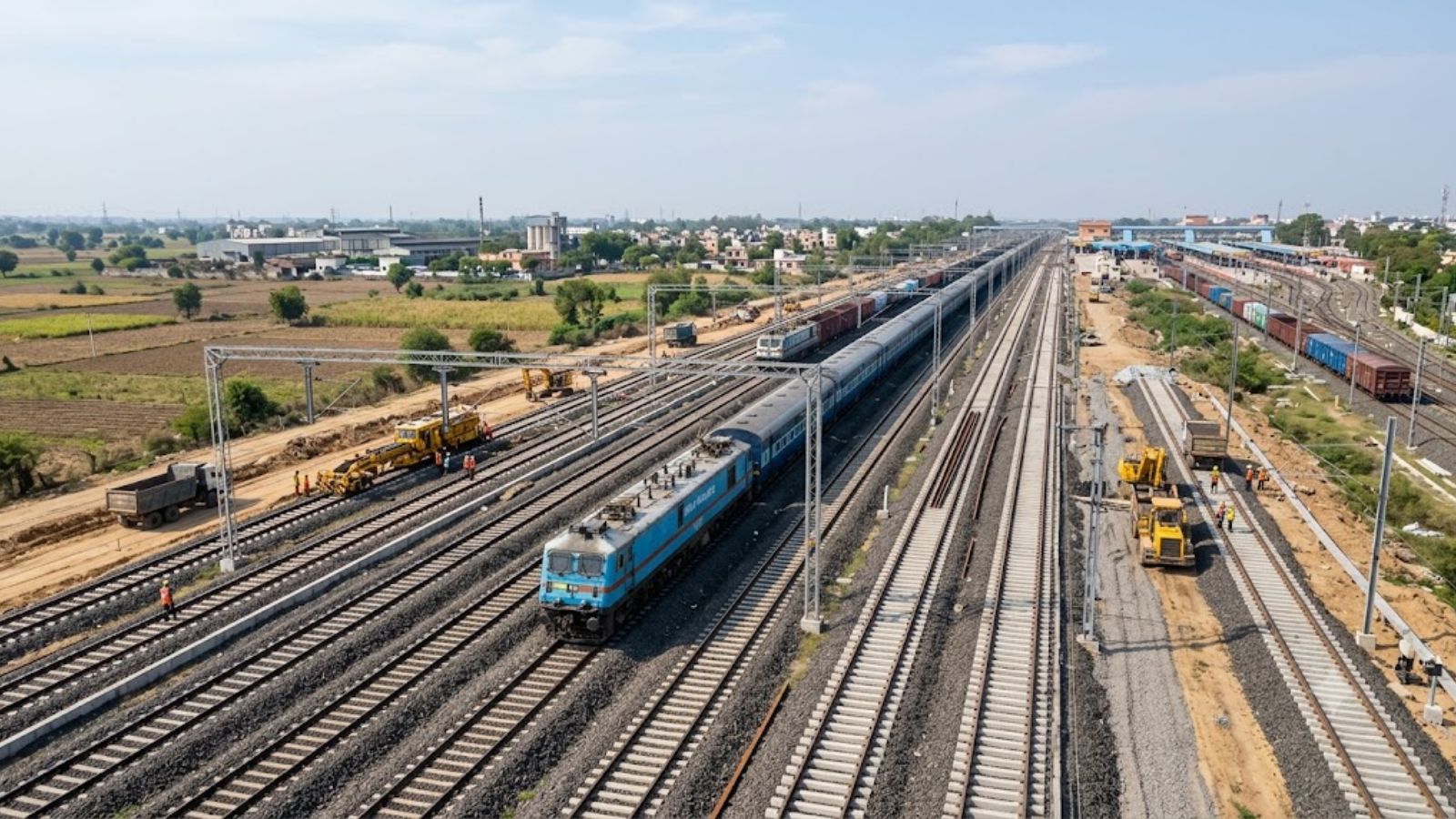 Indian Railways plans four-laning of 11,000-km high-density network to boost train capacity