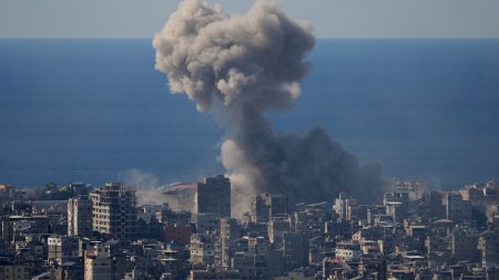 Israeli strikes target Al-Mansouri area near Tyre in southern Lebanon, state media reports. (AP Photo/ Representational)
