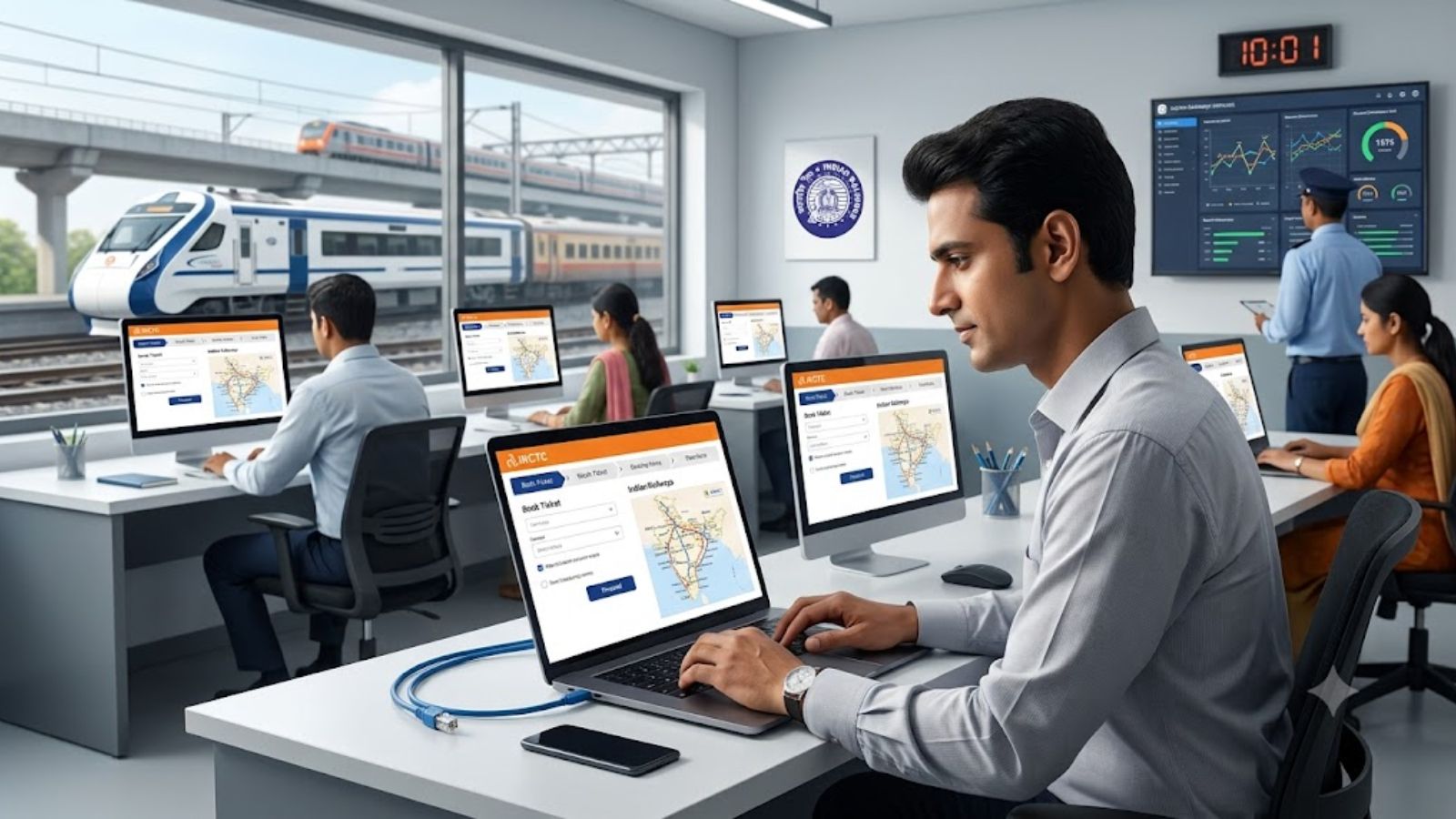 IRCTC to Upgrade Ticket Booking System to Eliminate Peak-Hour Disruptions