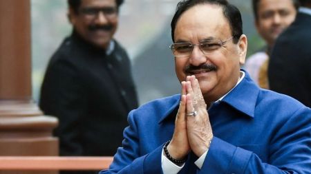 Union Health Minister J P Nadda was admitted to AIIMS Delhi after he experienced uneasiness, the hospital said on Friday.