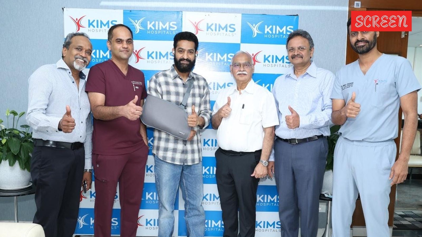 Jr NTR discharged after shoulder surgery; actor thanks fans for 'love and prayers'