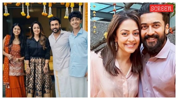 Jyotika and Suriya say their children keep them grounded.