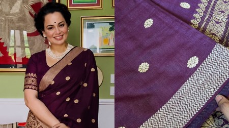 Kangana Ranaut flaunts her first Meghalayan sari