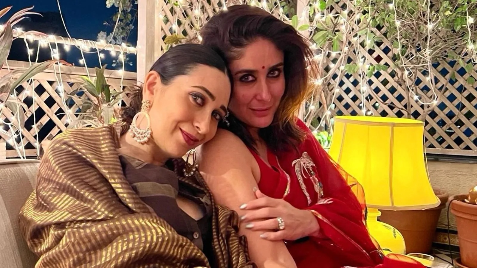 Kareena with Karisma 