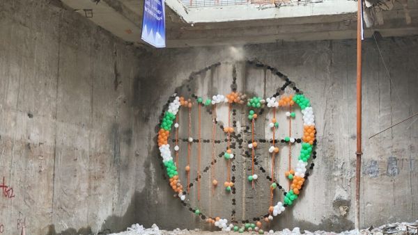 Kolkata Metro Purple Line tunnel breakthrough: Khidderpore-Victoria section hits key milestone (Image: Metro Railway)