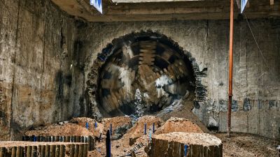 Kolkata Metro Purple Line tunnel breakthrough: Khidderpore-Victoria section hits key milestone (Image: Metro Railway)