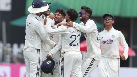 India's wrist-spinner Kuldeep Yadav was the least economical bowler, conceding 65 runs at 4.64 per over with a solitary wicket. (CREIMAS)