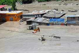 nepal flash flood,