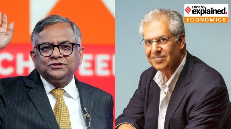 N Chandrasekaran and Noel Tata.