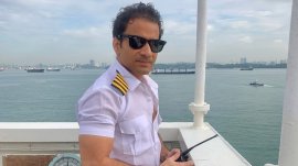 Indian captain Ajay Pant, charged in the UK in a case linked to Russia’s shadow fleet.