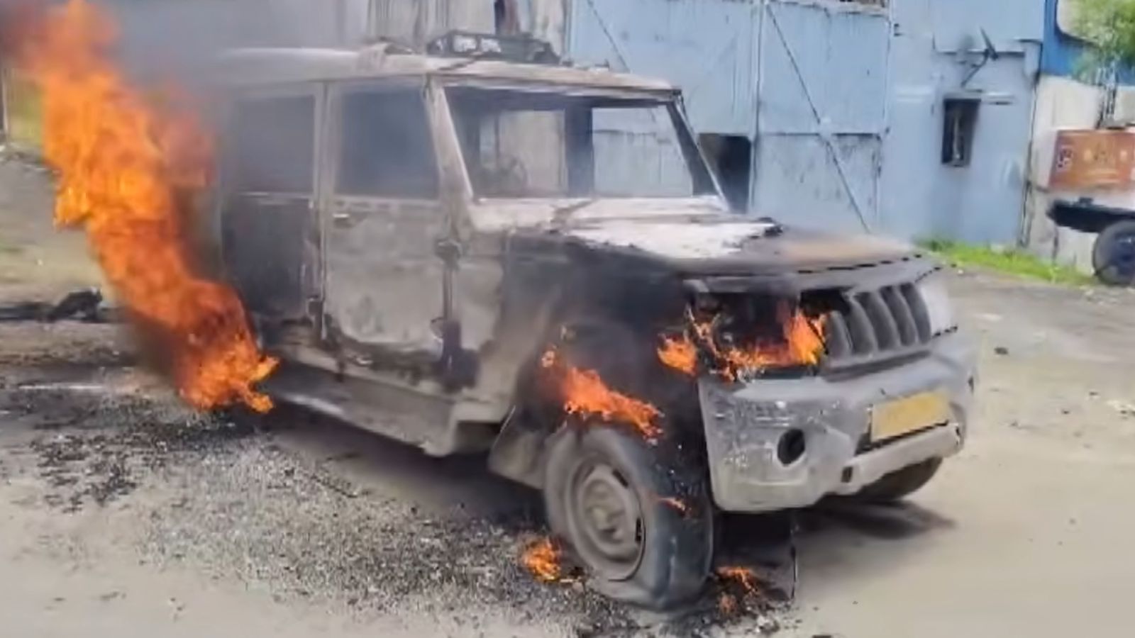 Patna: Cops attacked, vehicles torched as protest after road mishap death turns violent