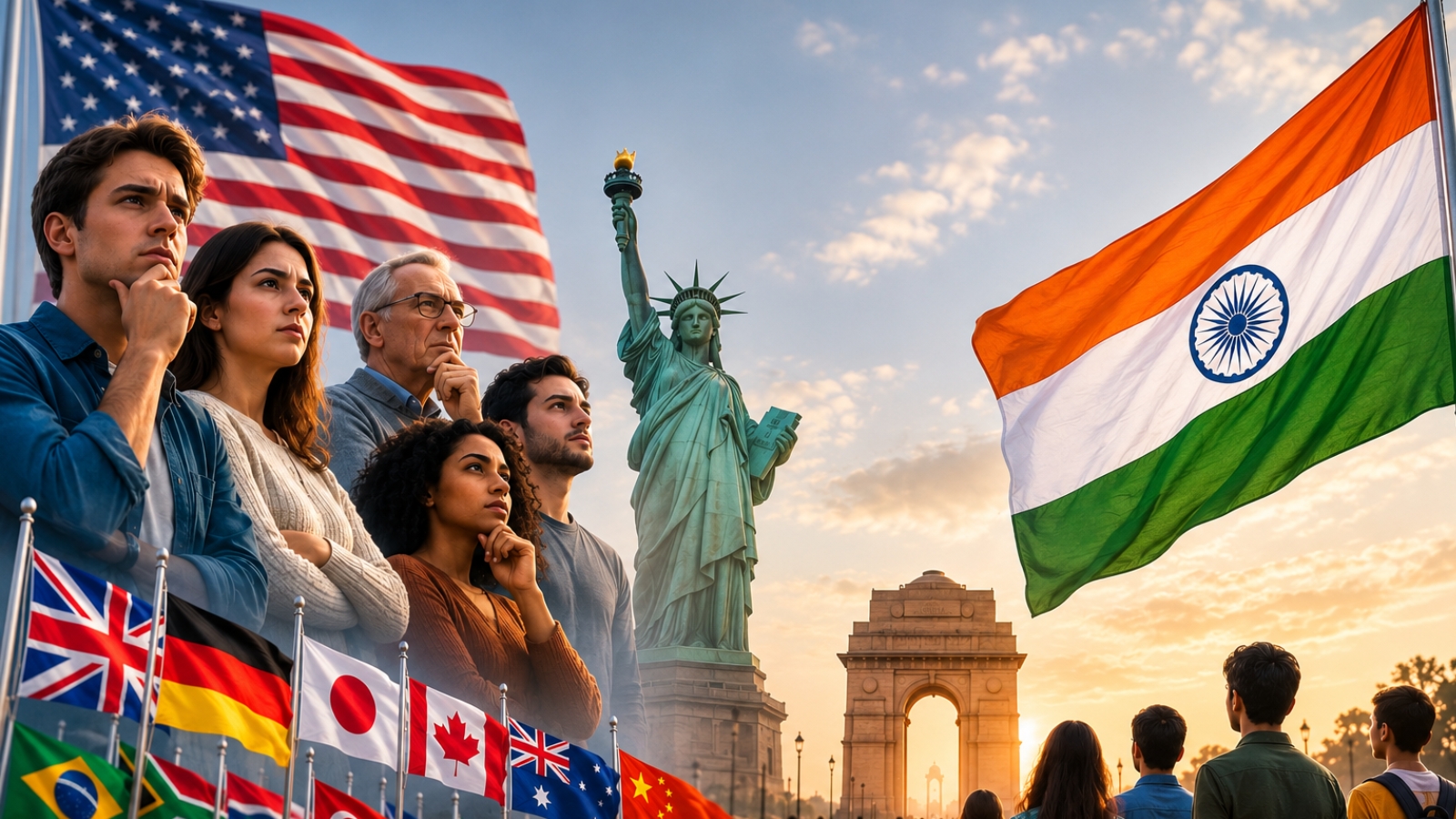 Pew Research Survey: 50% of Americans Now View India Negatively