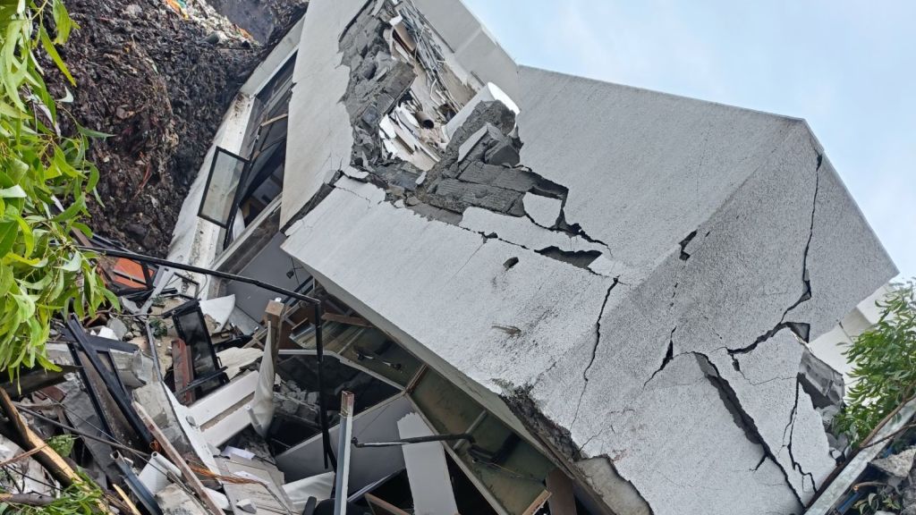 One labourer was killed and three injured after a building collapsed during demolition work in Karol Bagh, Delhi.