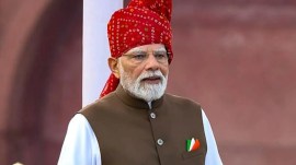 Modi at Red Fort