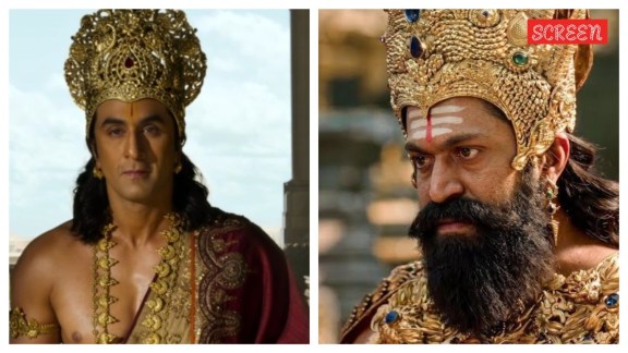 Ranbir Kapoor plays Rama and Yash plays Ravana in Ramayana.