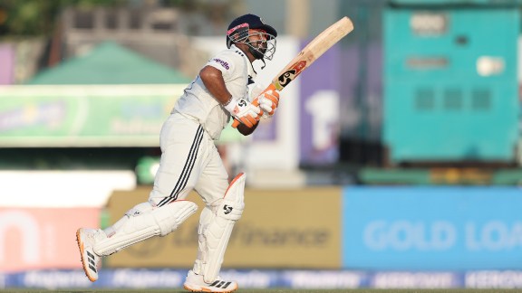 Rishabh Pant became the first Indian and the fastest batter to hit 100 Test sixes. (CREIMAS)