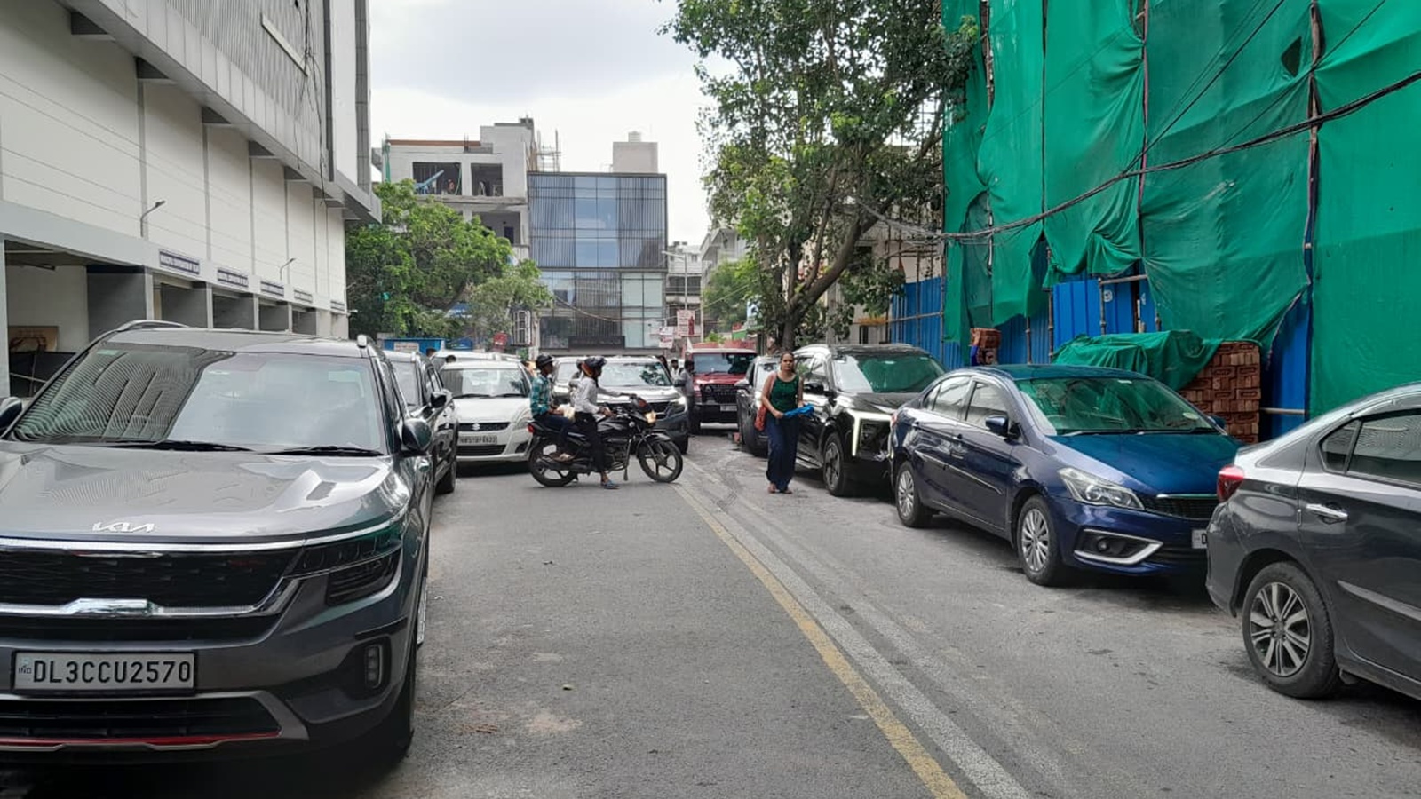 South Delhi’s GK M Block has 400-car facility, but few takers: ‘Whole thing is hard work’