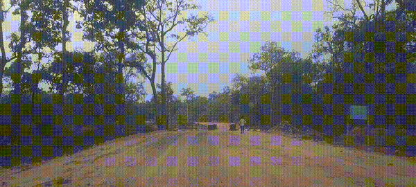 The road to Kondapalli