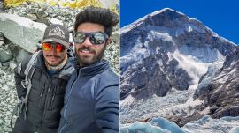 Mountaineer Rizza Alee with famed climber Nirmal Purja