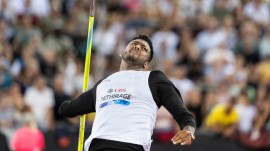 Zurich is the fourth Diamond League meet win for Pathirage who also won the Rome, Lausanne, and Doha meets. (AP Photo)