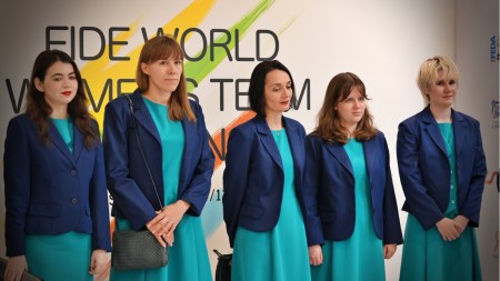 The Russian teams have been barred from participating in 2026 Chess Olympiad. (FIDE)