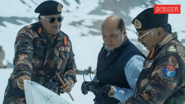 Vinay Pathak as Nawaz Sharif in Operation Safed Sagar