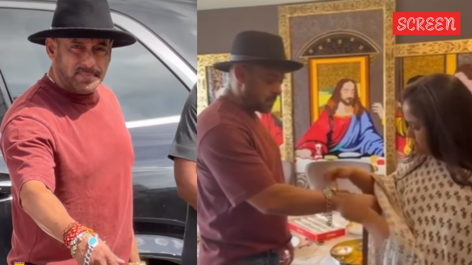 ‘Most secular video’: Salman Khan-Arpita’s Rakhi celebration with a Jesus painting is viral