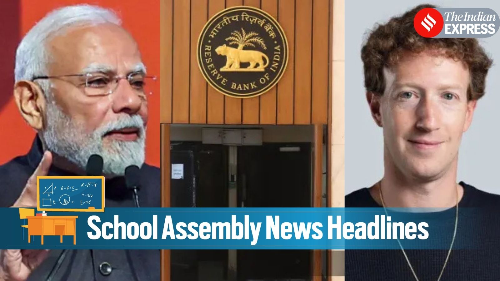 Today News Headlines for School Assembly, August 6, 2026: Meta apologises over PM Modi video block, RBI to launch plastic notes early next year