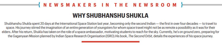 Astronaut and Group Captain Shubhanshu Shukla: ‘Today’s kids are brilliant... you have to be with a dream for a long time, work on it, only then will it happen’