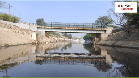 small rivers, India, SRR framework, Najafgarh drain