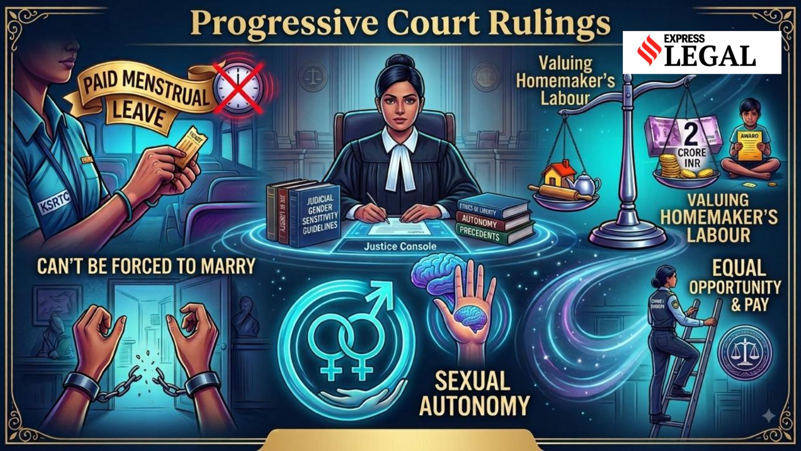 Menstrual leaves, choice of partner: 5 times courts upheld women's rights, autonomy