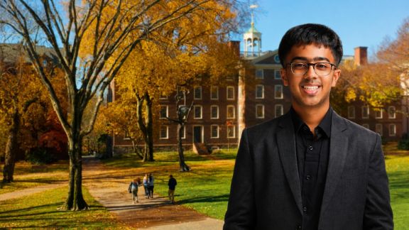 pranav landed a 3.55 crore scholarship to Brown University