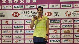 Tanvi Sharma broke former World No 1 and Tokyo Olympics silver medallist Tai Tzu-ying’s record at the age of 18 years and 85 days. (BAI Photo)