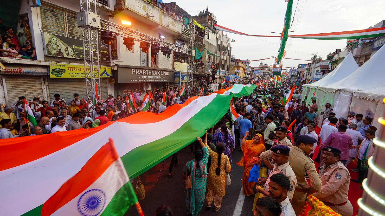 Gujarat BJP Chooses Khadia for Tiranga Yatra After Historic Loss
