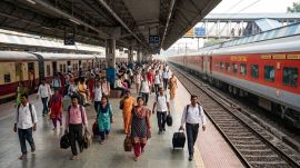 IIT Hyderabad will help Indian Railways analyse passenger traffic and identify ways to ease congestion at Secunderabad and Lingampalli railway stations. (Image generated using AI)