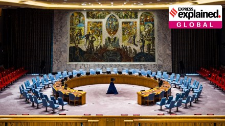 The UN Security Council chamber at their Headquarters in New York. (Wikimedia Commons)